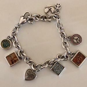 Brighton “Peace” Charm Bracelet